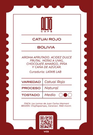 CATUAI ROJO Natural 250 gr