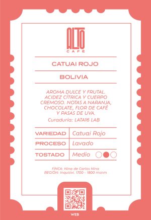 CATUAÍ ROJO LAVADO CARLOS NINA 1 kg.