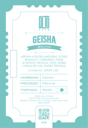 GEISHA NATURAL 250 gr.